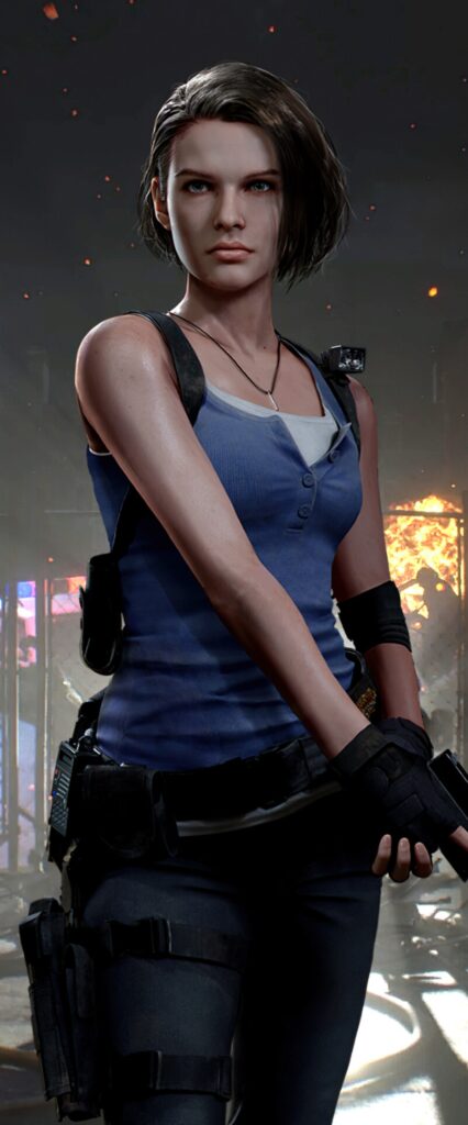 Jill Valentine Wallpaper 4k For iPhone