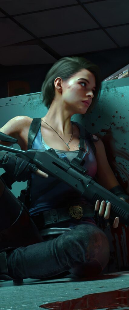 Jill Valentine Wallpaper For iPhone XR