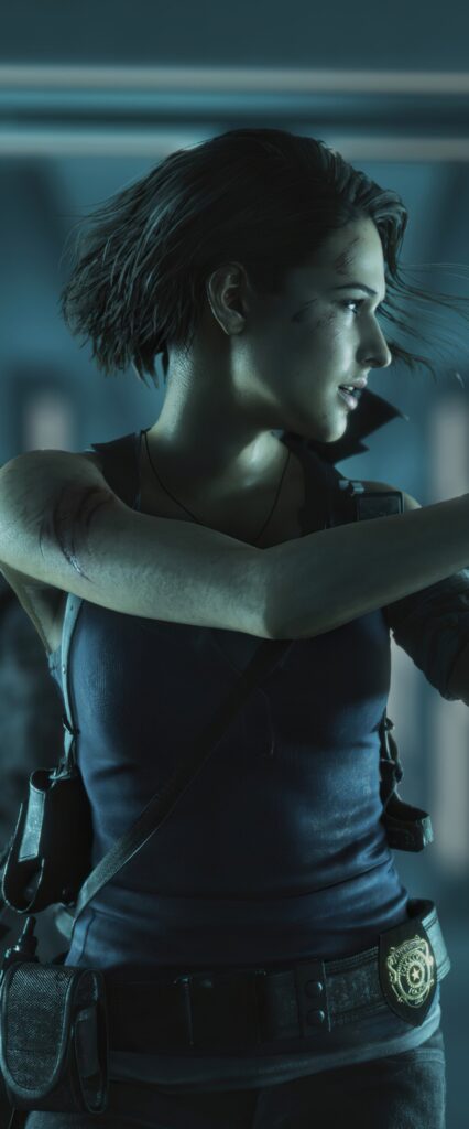 Jill Valentine iPhone Home Screen Wallpaper