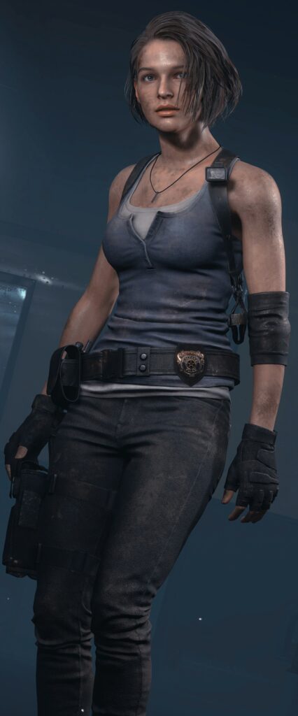 Jill Valentine iPhone Lock Screen Wallpaper