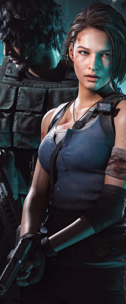 Jill Valentine iPhone Wallpaper