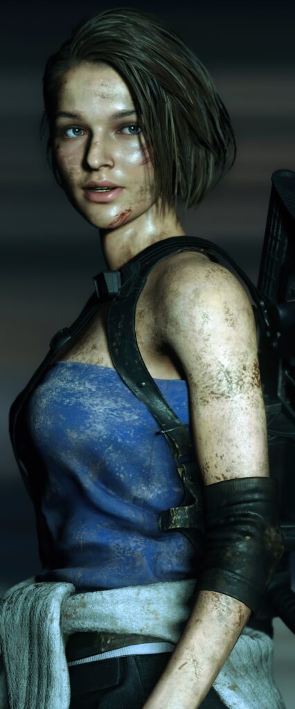 Jill Valentine iPhone Wallpaper 4k