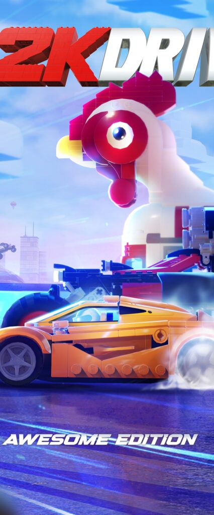 Lego 2K Drive iPhone Wallpaper