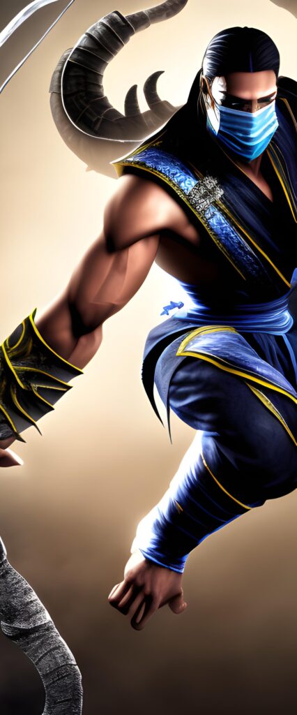 Mortal Kombat 1 iPhone Wallpaper 4k