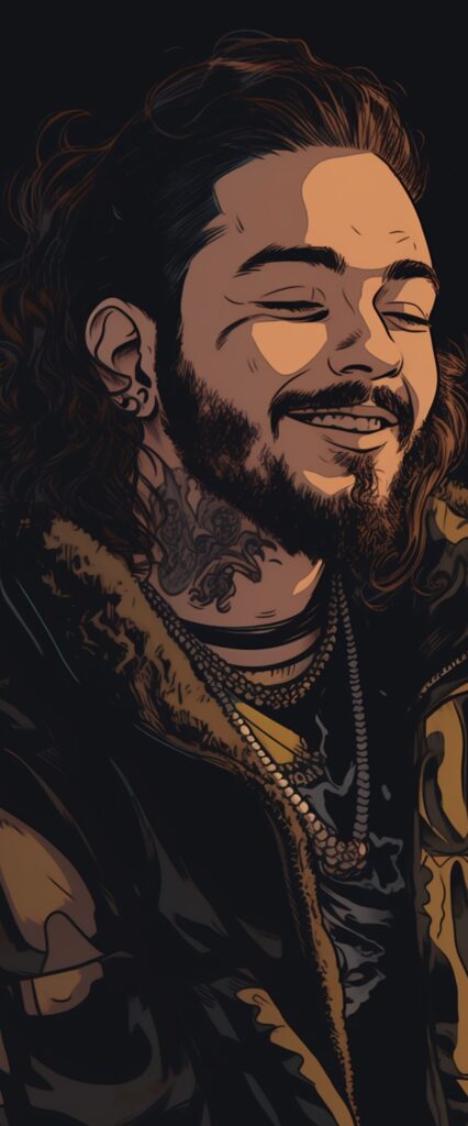 Post Malone Wallpaper For iPhone X