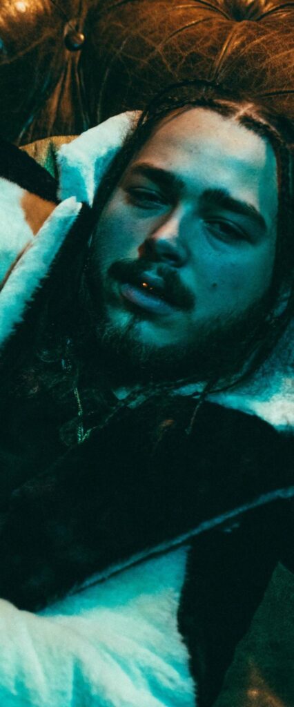 Post Malone iPhone Lock Screen Wallpaper