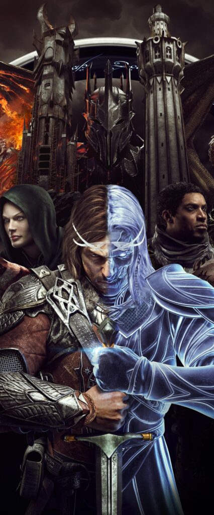 Shadow of War Wallpaper For iPhone 15