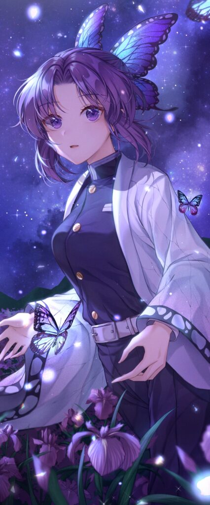 Shinobu Kochou Wallpaper For iPhone 12