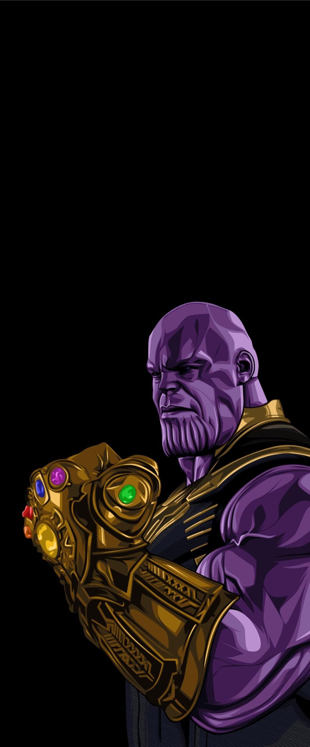 Thanos HD iPhone Wallpaper