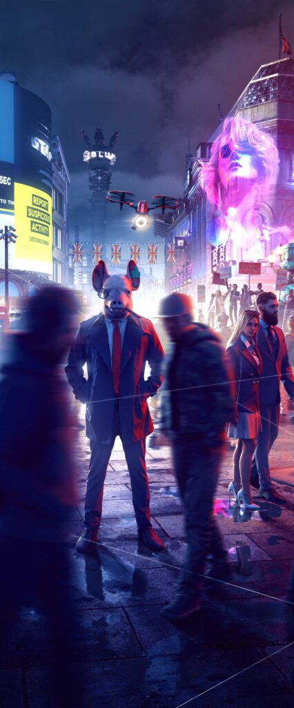 Watch Dogs Legion Wallpaper For iPhone 15