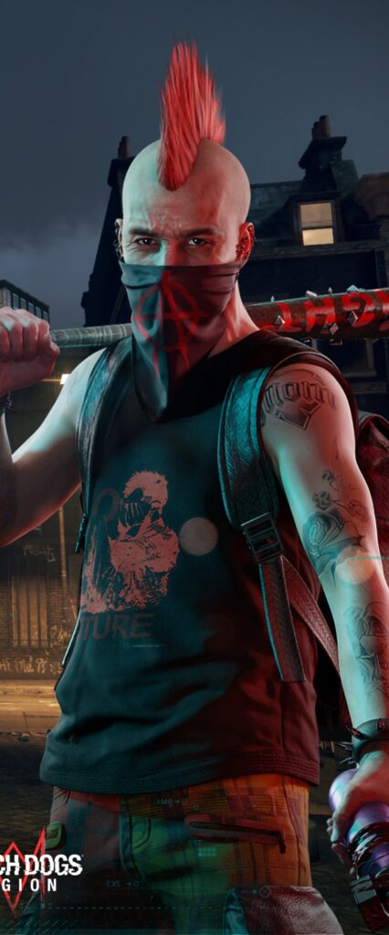 Watch Dogs Legion iPhone Home Screen Wallpaper