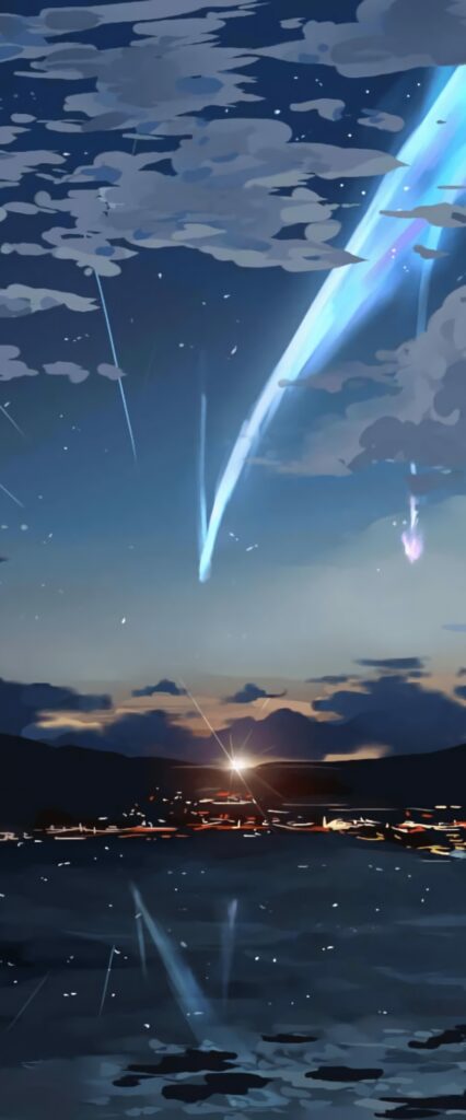 Your Name iPhone Lock Screen Wallpaper