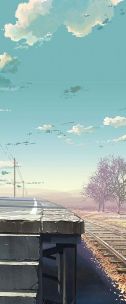 iPhone Wallpaper Anime Landscape