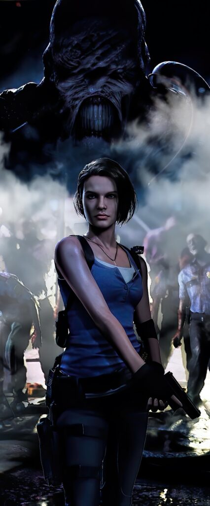 iPhone Wallpaper Jill Valentine