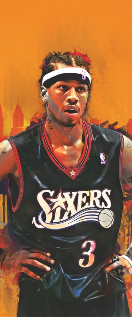 Allen Iverson Wallpaper For iPhone 14 Pro