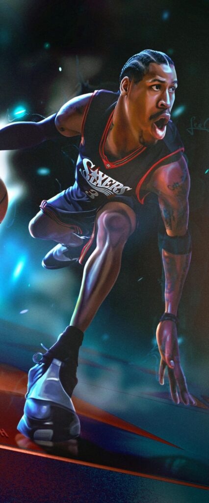 Allen Iverson Wallpaper For iPhone XR