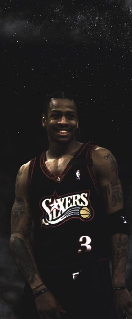 Allen Iverson iPhone Home Screen Wallpaper