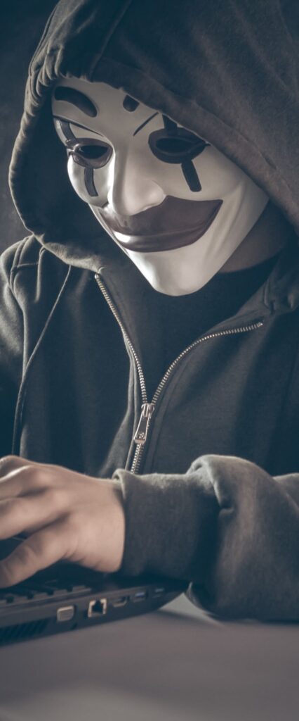 Anonymous Hacker Wallpaper For iPhone 12