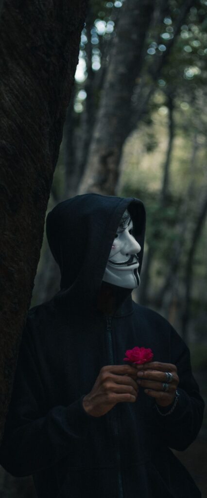 Anonymous Hacker Wallpaper For iPhone 14 Pro