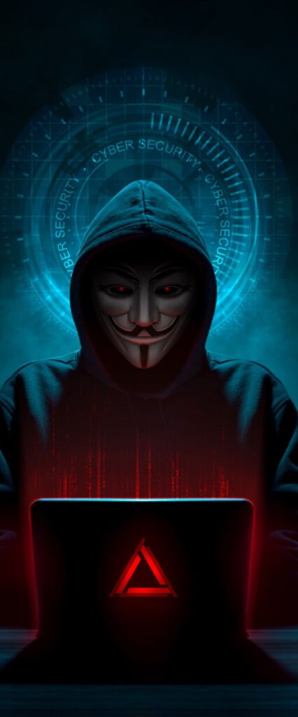 Anonymous Hacker iPhone Wallpaper