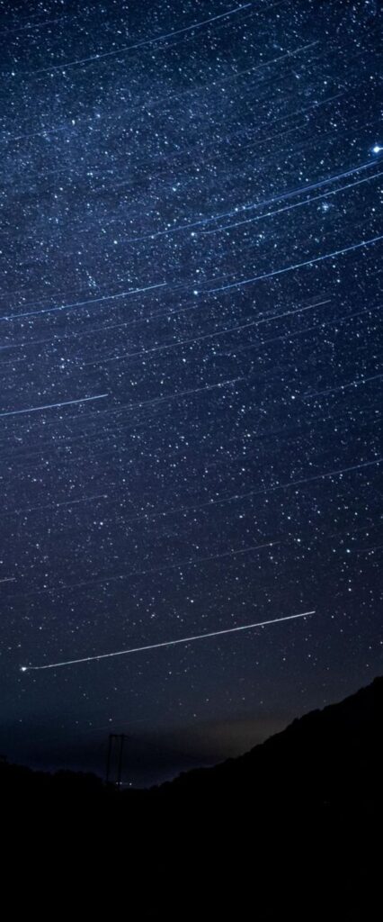 Awesome Starry Sky iPhone Wallpaper