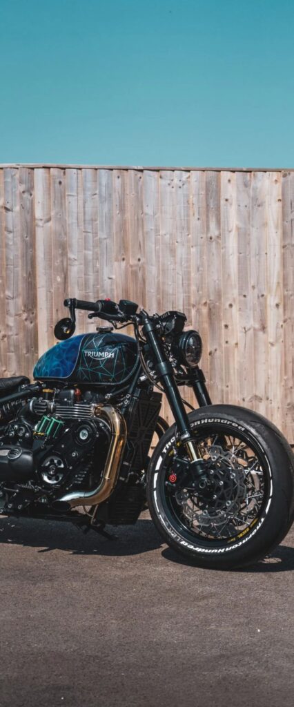 Bobber bike iPhone Lock Screen Wallpaper