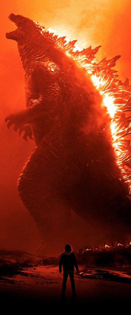 Cool Godzilla iPhone Wallpaper