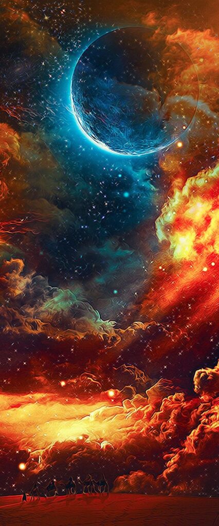Cosmos 4k iPhone Wallpaper