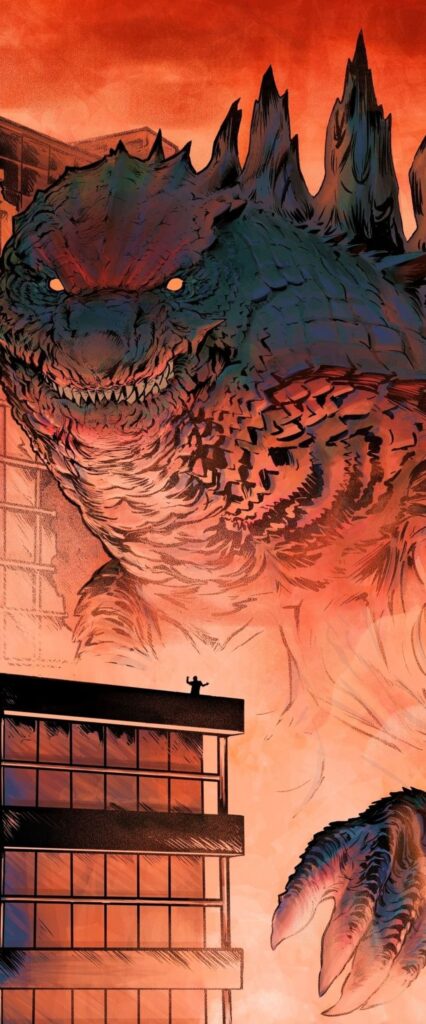 Godzilla Wallpaper For iPhone 15