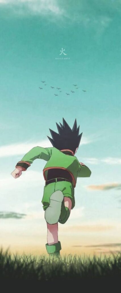 Gon Freecss iPhone Home Screen Wallpaper