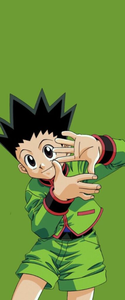 Gon Freecss iPhone Lock Screen Wallpaper