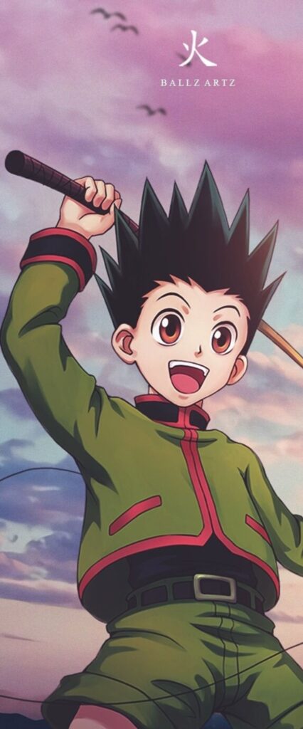 Gon Freecss iPhone Wallpaper 4k