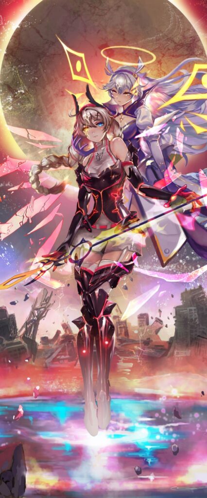 Honkai Impact 3rd iPhone Lock Screen Wallpaper