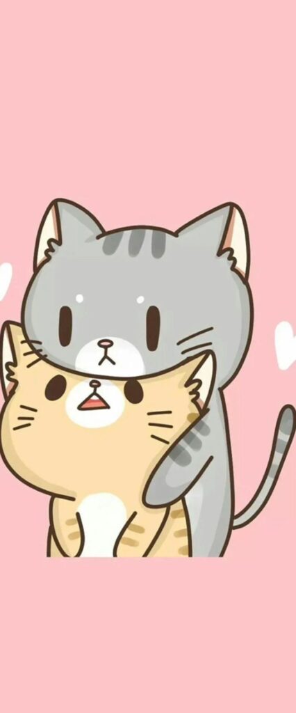 Kawaii Cat Wallpaper For iPhone