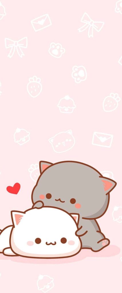 Kawaii Cat Wallpaper For iPhone XR