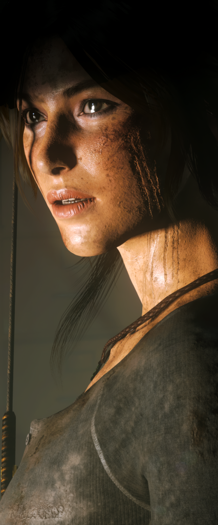 Lara Croft HD iPhone Wallpaper