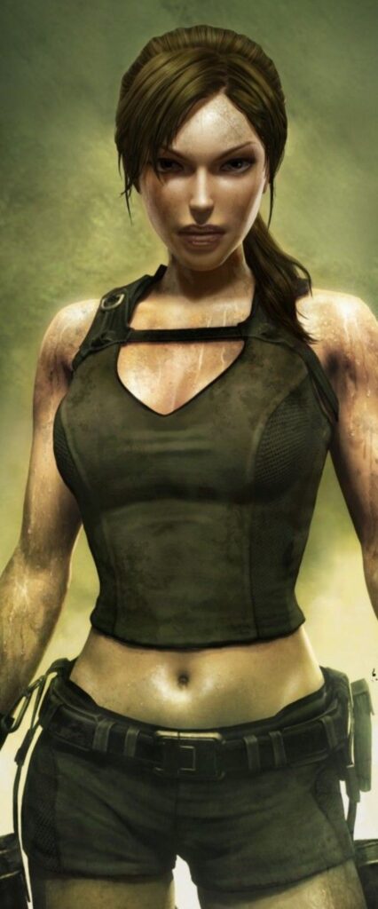 Lara Croft Wallpaper For iPhone XR