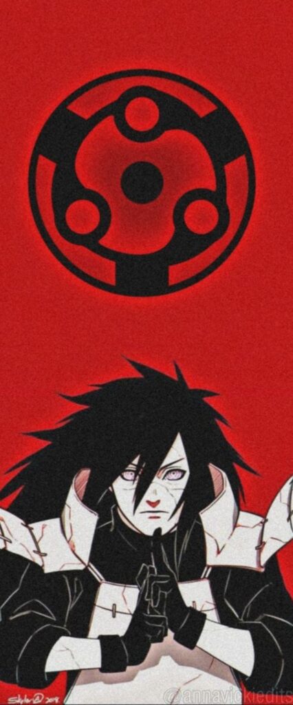 Madara Uchiha iPhone Home Screen Wallpaper