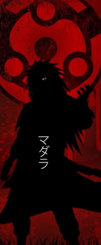 Madara Uchiha iPhone Lock Screen Wallpaper