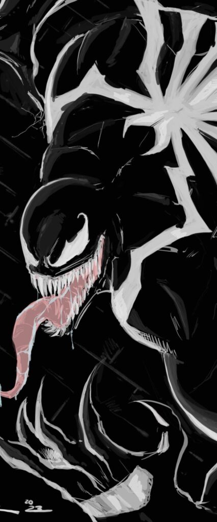 Marvel's Spider Man 2 Venom HD iPhone Wallpaper