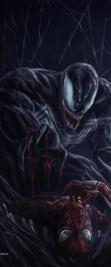 Marvel's Spider Man 2 Venom Wallpaper For iPhone XR