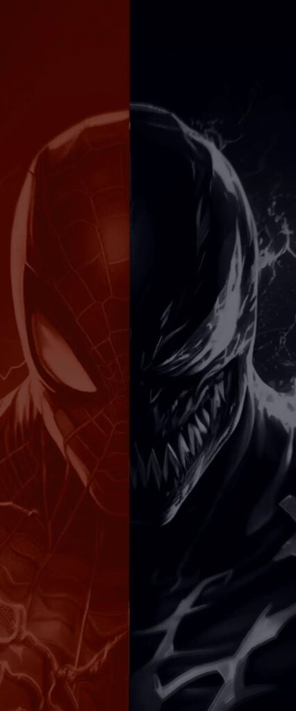 Marvel's Spider Man 2 Venom iPhone Lock Screen Wallpaper