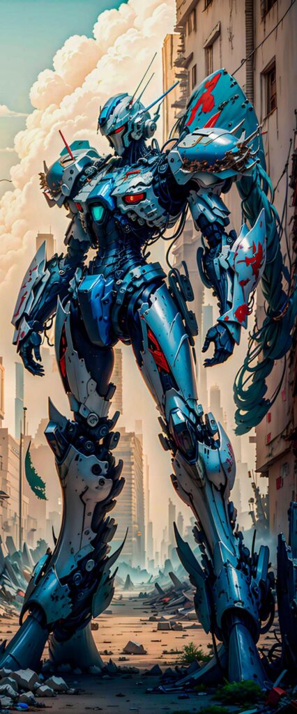 Mech Wallpaper iPhone