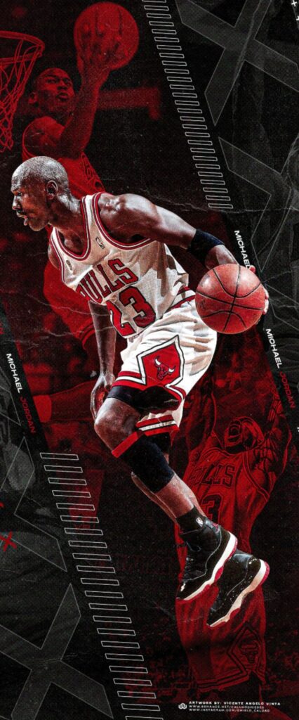 Michael Jordan iPhone Wallpaper 4k