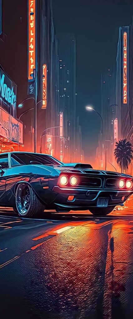 Muscle Car Best iPhone Wallpaper