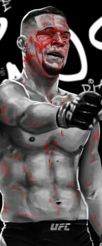 Nate Diaz Wallpaper For iPhone 12