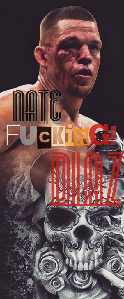 Nate Diaz iPhone Wallpaper 4k