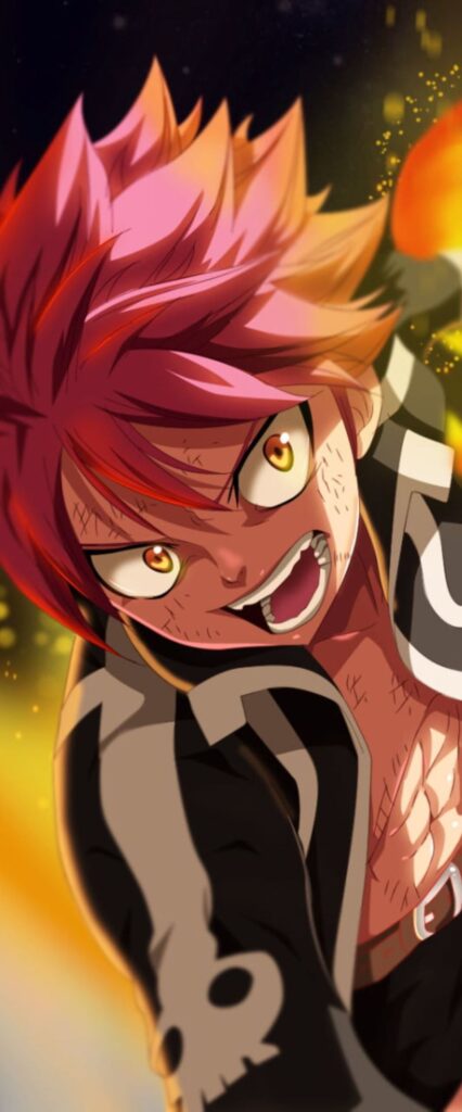 Natsu Dragneel Wallpaper For iPhone 14 Pro