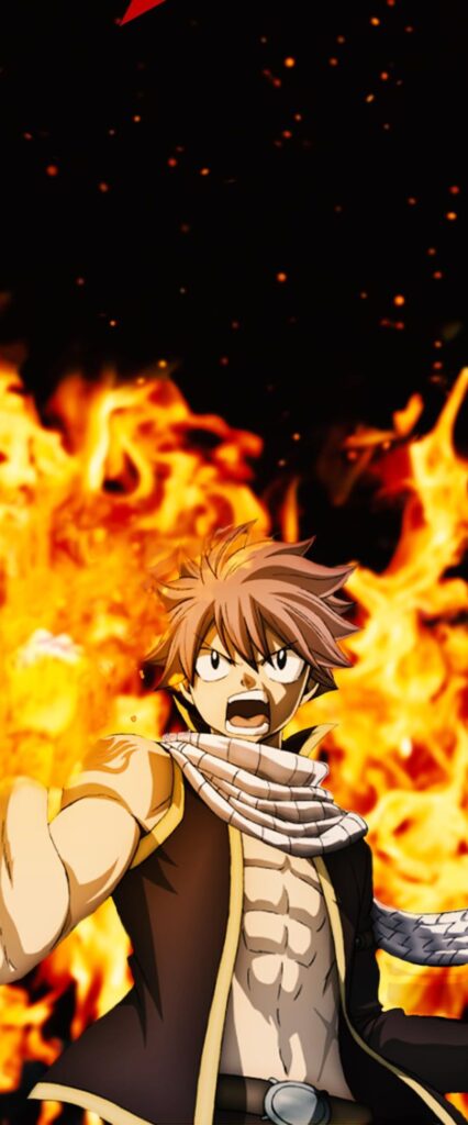 Natsu Dragneel iPhone Wallpaper