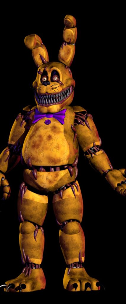 Nightmare Bonnie Wallpaper For iPhone 14 Pro